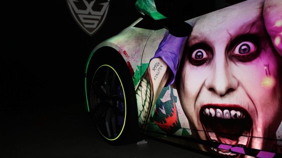Joker &  Harley Quinn Wrap Design