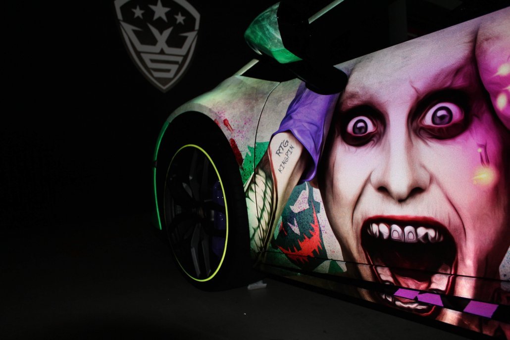 Joker &  Harley Quinn Wrap Design