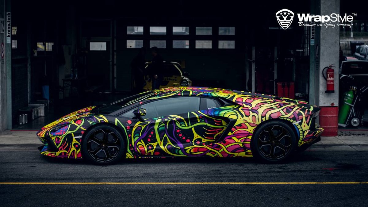 Lamborghini Aventador - Psychedelic design - img 3