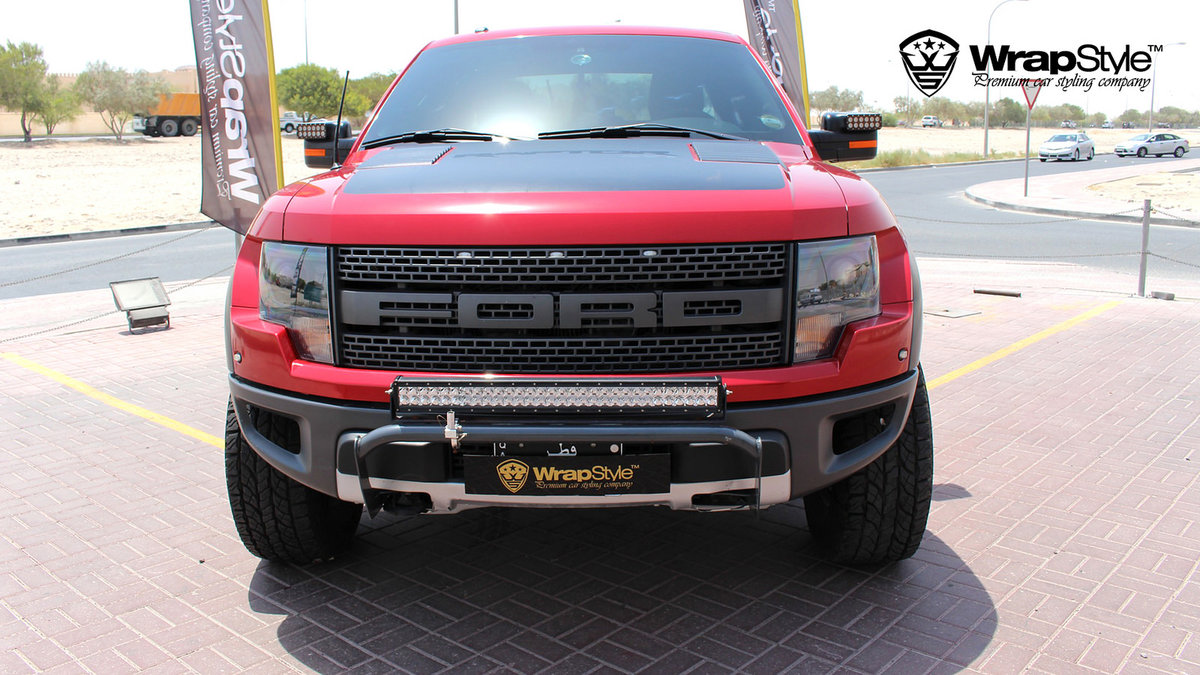 Ford Raptor - True Blood Red wrap - img 2
