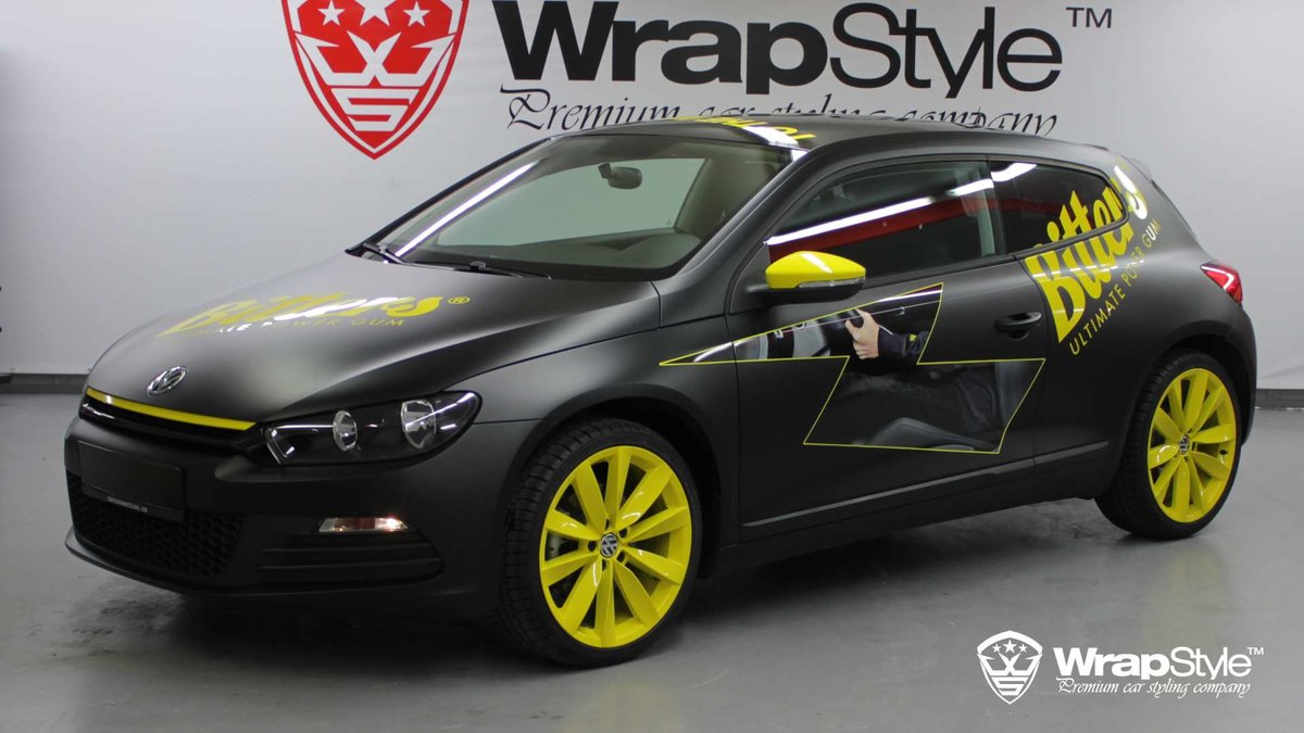 Volkswagen Scirocco - Black Matt design - cover