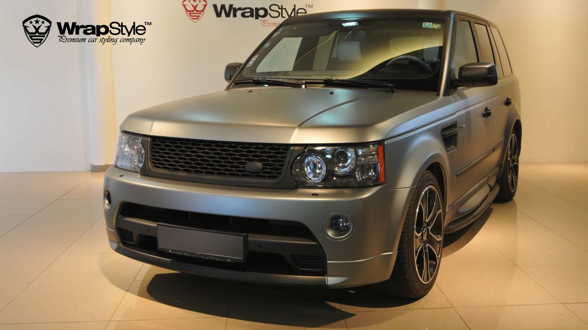 Range Rover - Frozen Matt wrap - cover