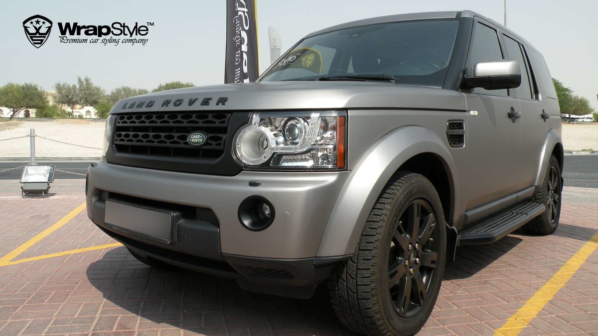 Range Rover - Aluminium Matt wrap - cover