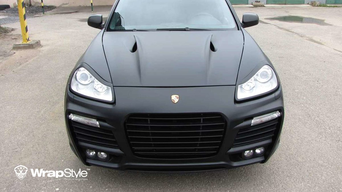 Porsche Gemballa - Black Matt wrap - cover