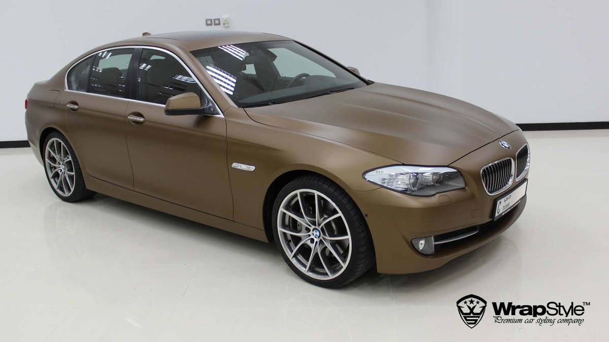 BMW 6 - Marakesh Brown Matt wrap - cover