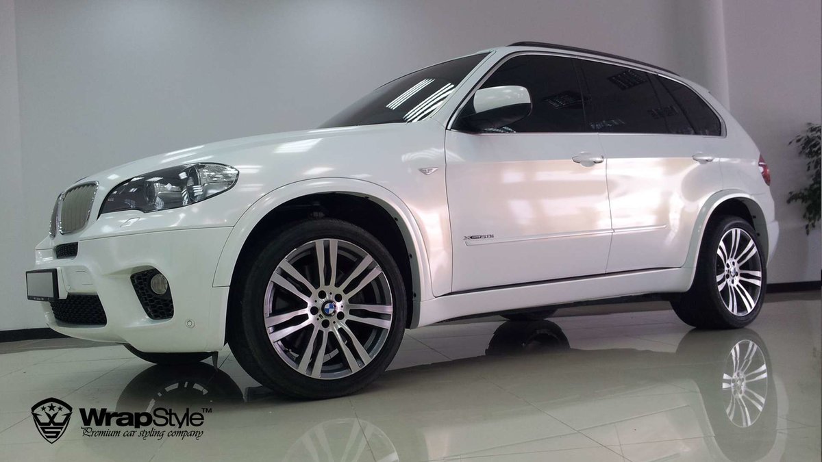 BMW X5 - Flamingo Two-Tone wrap - cover