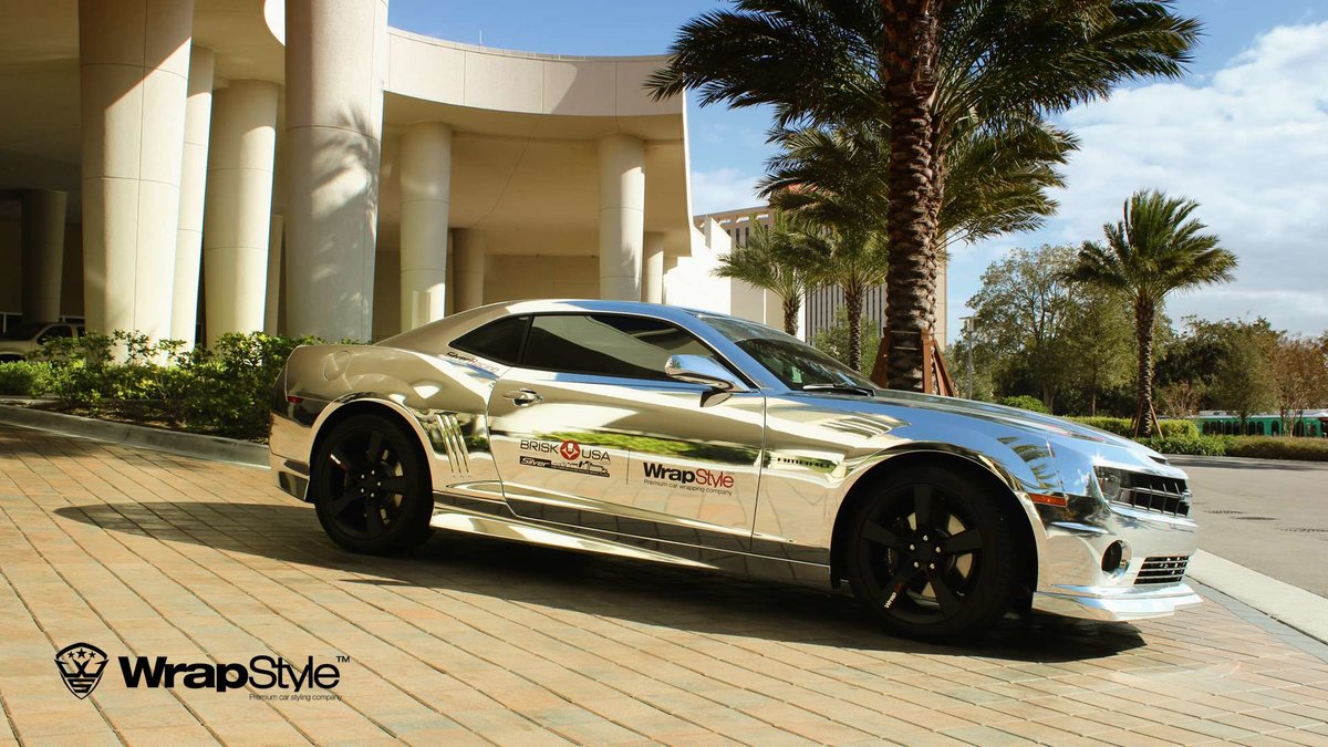 Chevrolet Camaro - Chrome Gloss wrap - cover