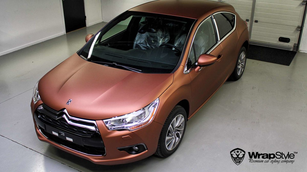 Citroen DS3 - Aztec Bronz wrap - cover