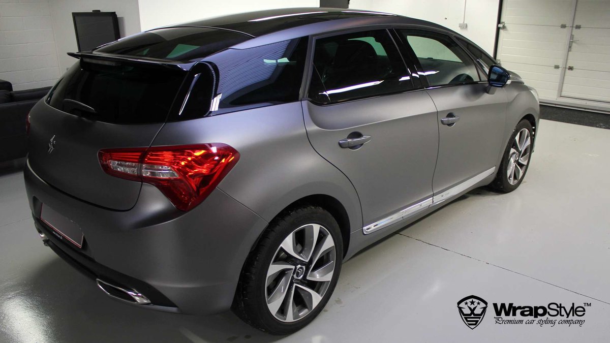 Citroen DS5 - Anthracite Matt wrap - cover
