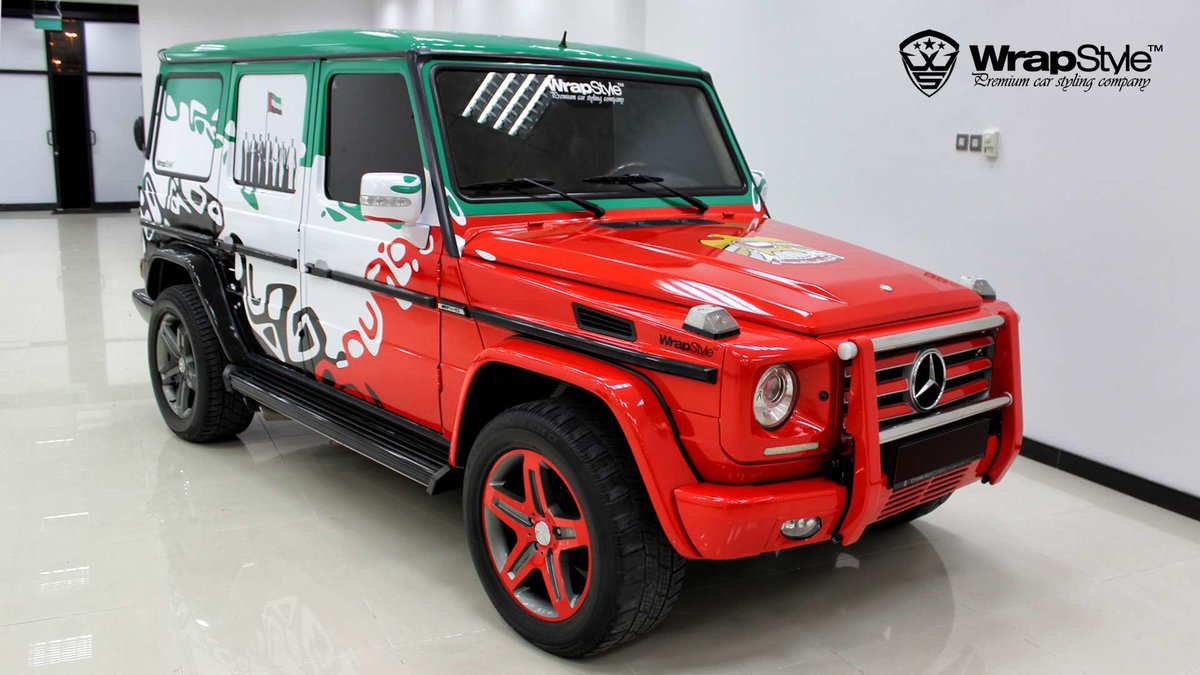 Mercedes G - Dubai design - cover