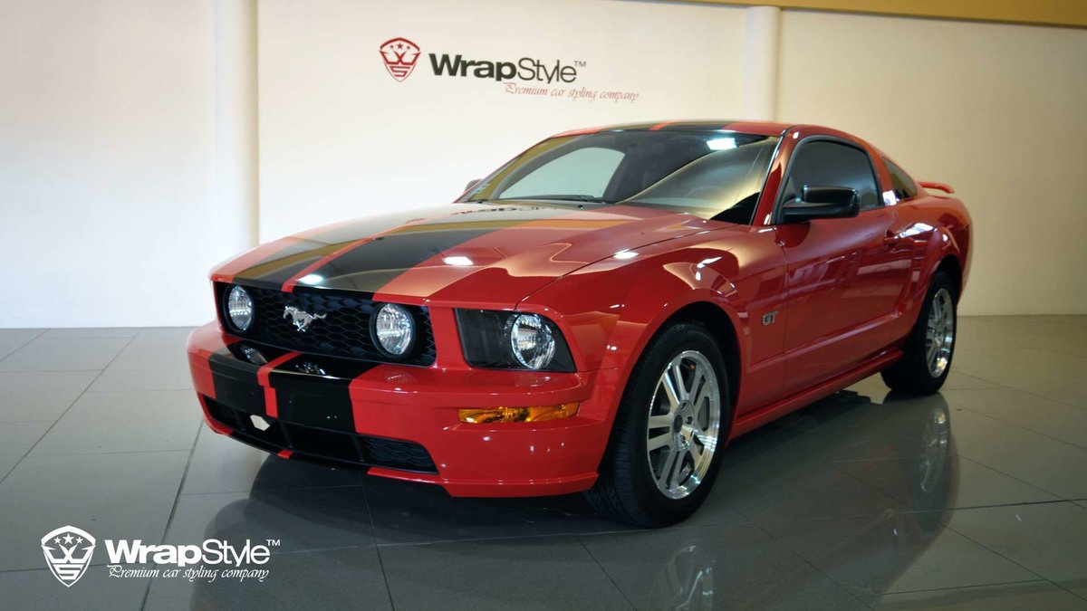 Ford Mustang - Stripe design - cover