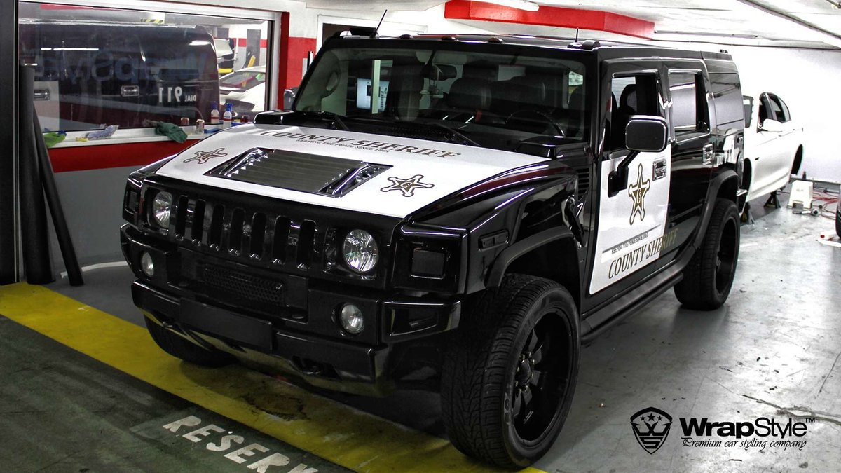 Hummer H2 - Counter Sheriff design - cover