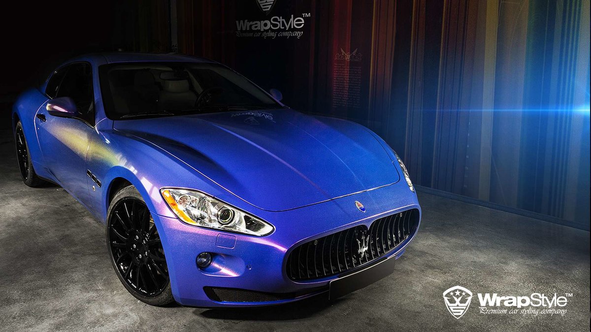 Maserati GranTurismo - Polar Glow wrap - cover
