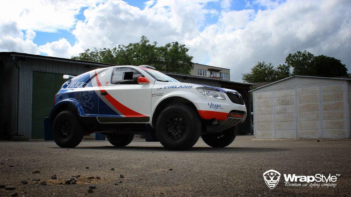 IsuzuXŠkoda  - Dakar Special design - cover