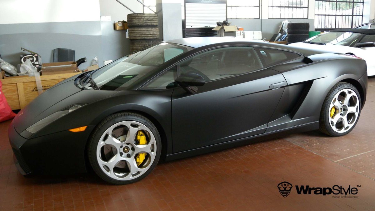 Lamborghini Galardo - Black Matt wrap - cover