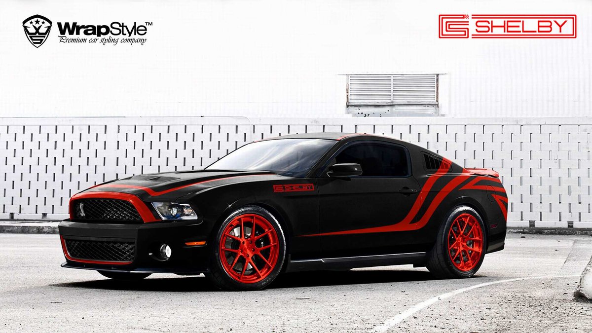 Ford Mustang Shelby - Stripe design - cover