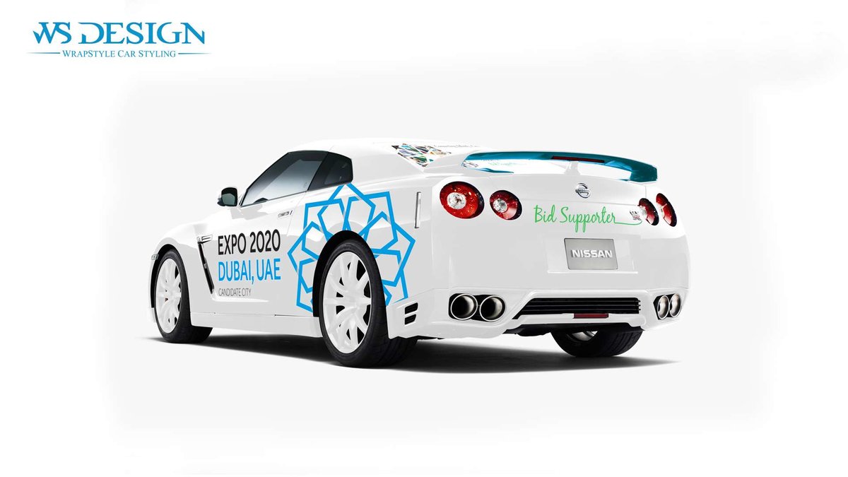 Nissan GTR - Expo  Dubai design - cover