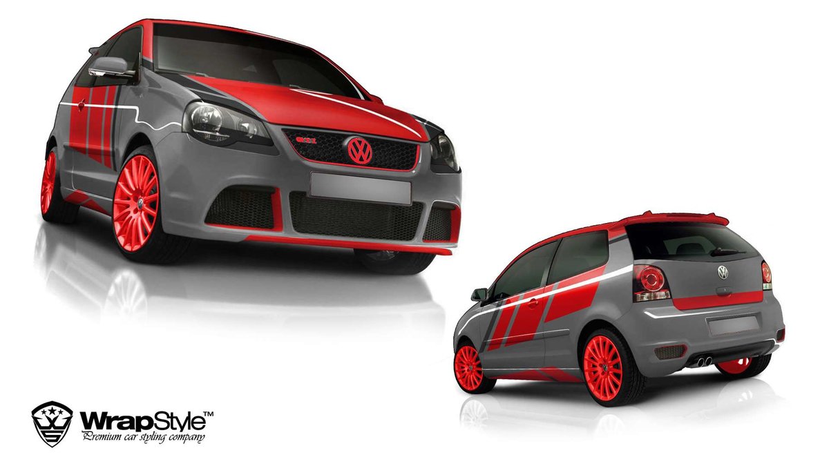 Volkswagen Polo GTI - Stripes design - cover