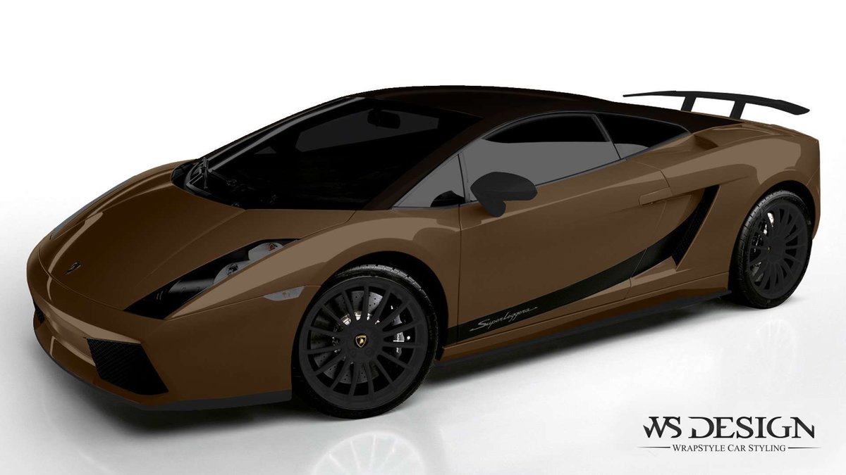 Lamborghini Superleggera - Stripe design - cover