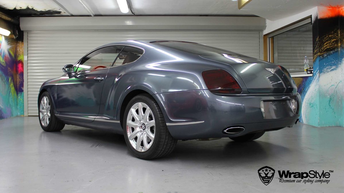 Bentley Continental - Thoundercloud Grey wrap - cover