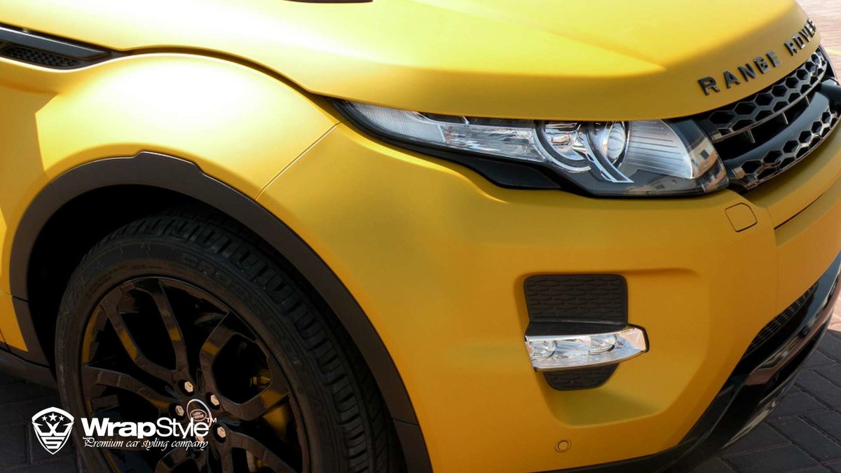 Range Rover - Heatwave Matt wrap - cover