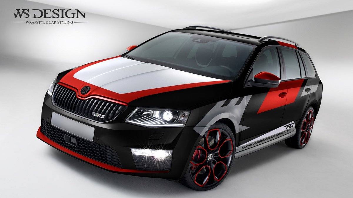 Škoda Octavia RS Combi II - Fragments design - cover