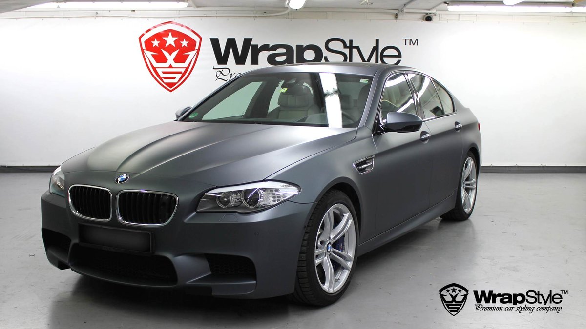 BMW M5 - Gun Powder Matt wrap - cover