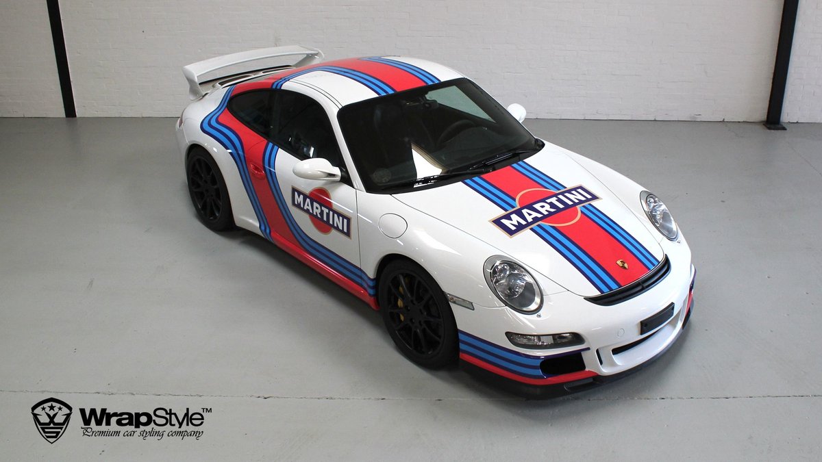 Porsche 911 - Martini design - cover