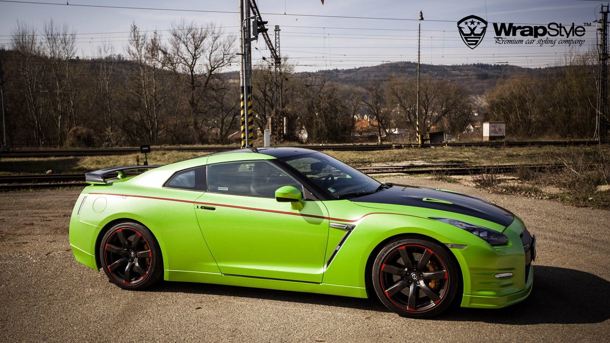 Nissan GTR - Kryptonite wrap - cover
