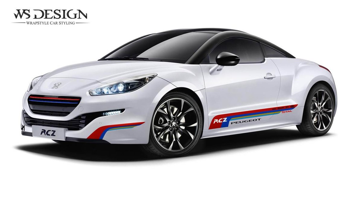 Peugeot RCZ - Stripe design - cover