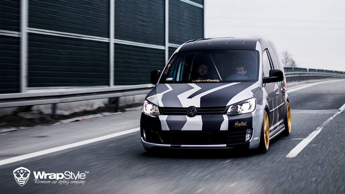 Volkswagen Caddy - Camo design - cover