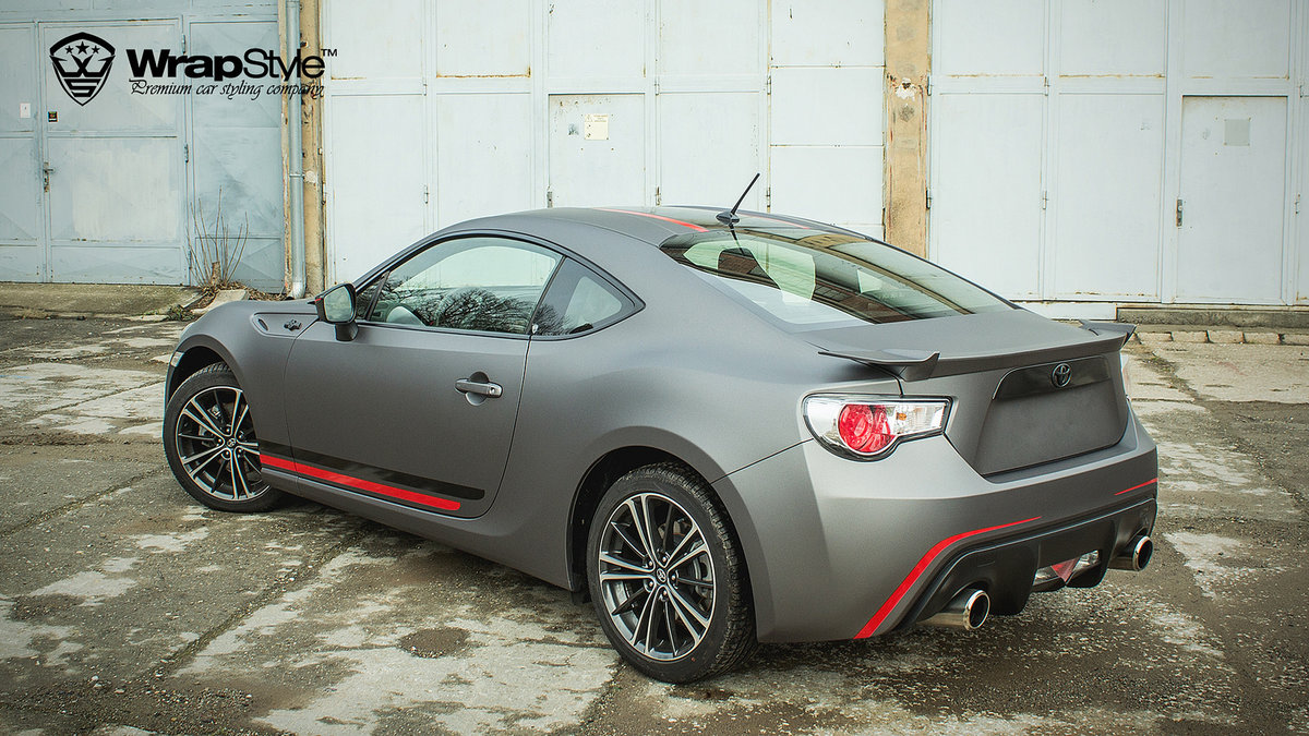 Toyota GT - Red Detailing design - cover