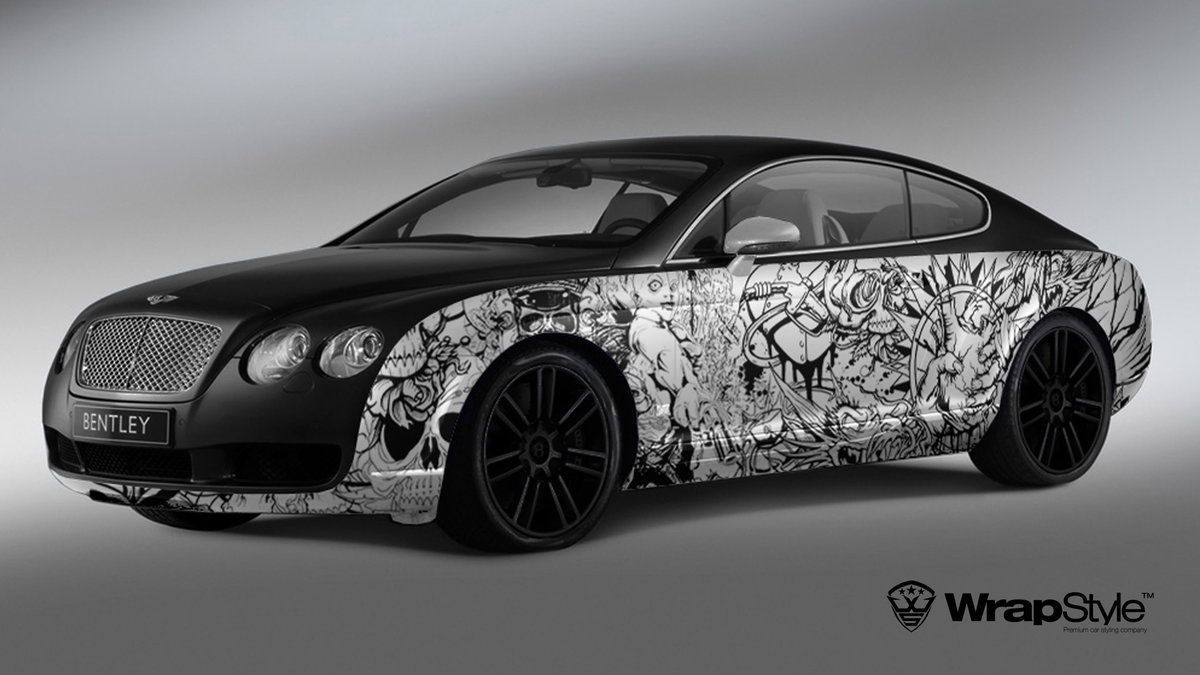 Bentley Continental - Sketch design - cover