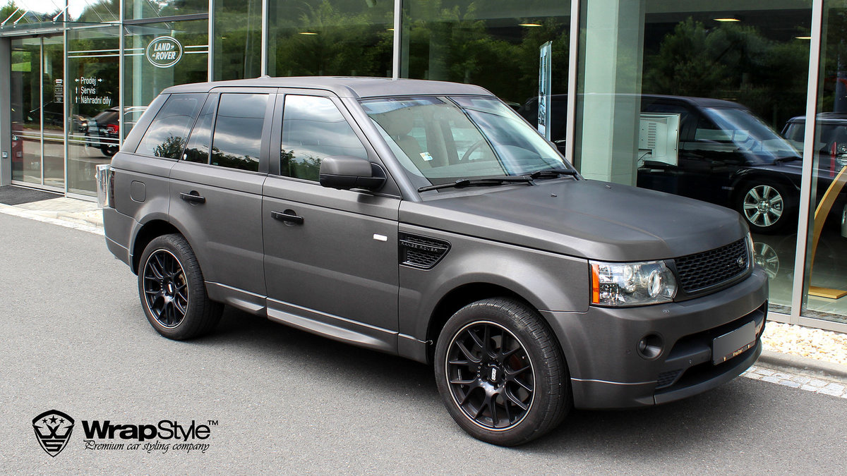 Range Rover Sport - Brushed Black wrap - cover
