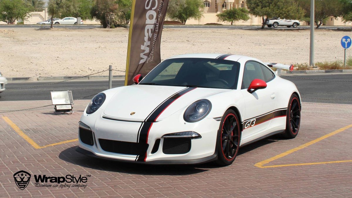 Porsche GT3 - Stripe design - cover
