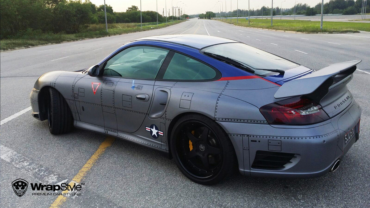 Porsche 911 - Top Gun design - cover