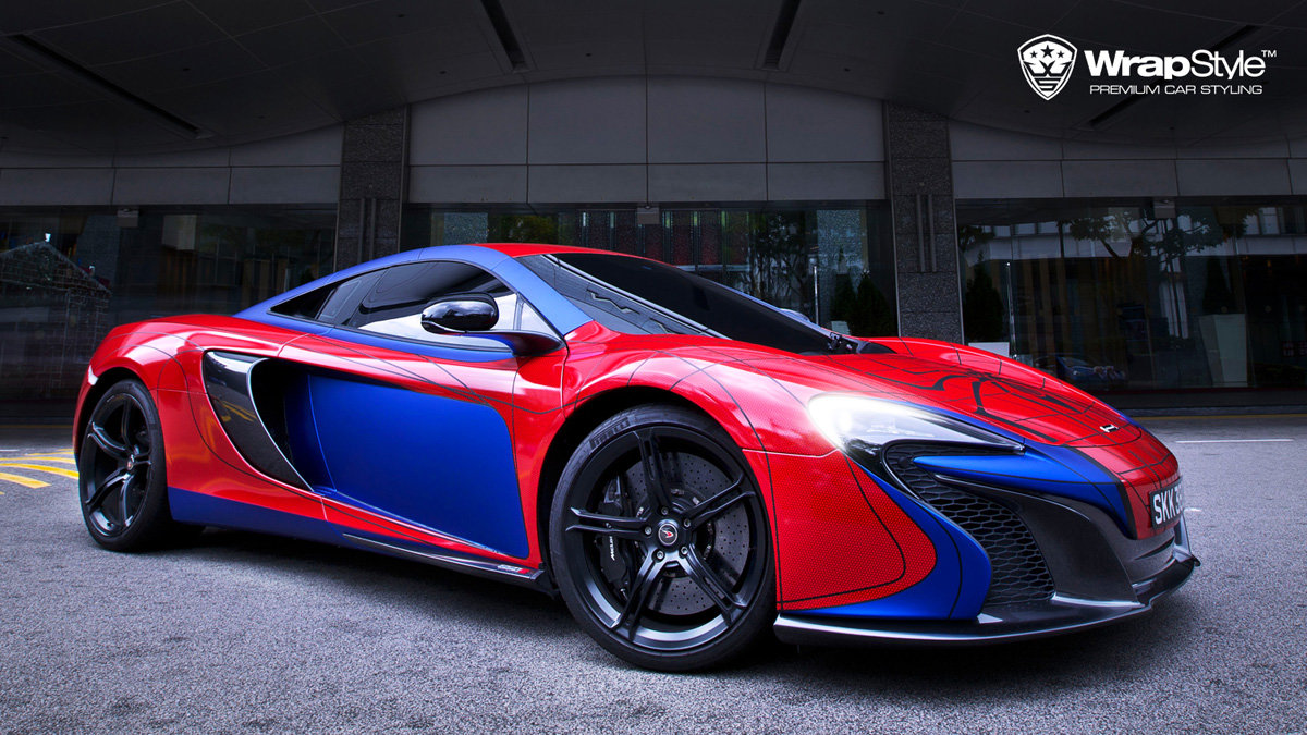 McLaren 650 - Spiderman Wrap - cover
