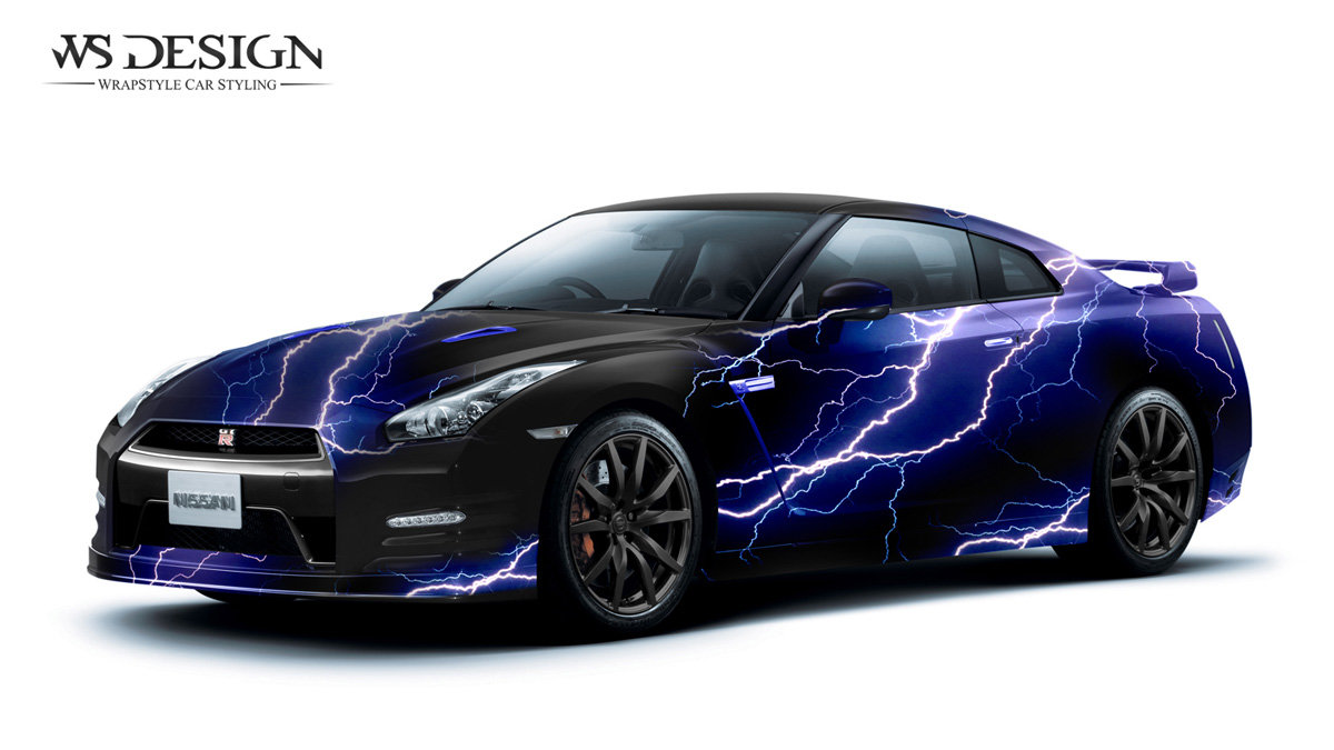 Nissan GTR - Lightning design - cover