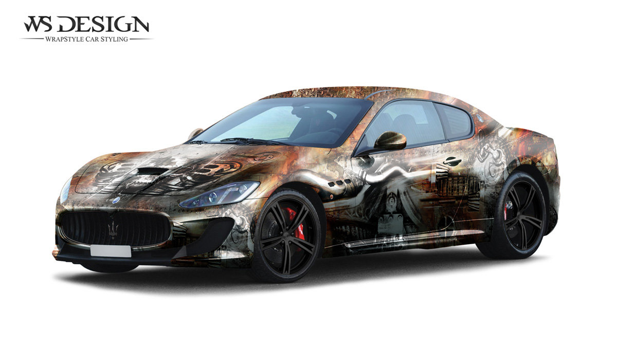 Maserati GranTurismo - Future Rust wrap - cover