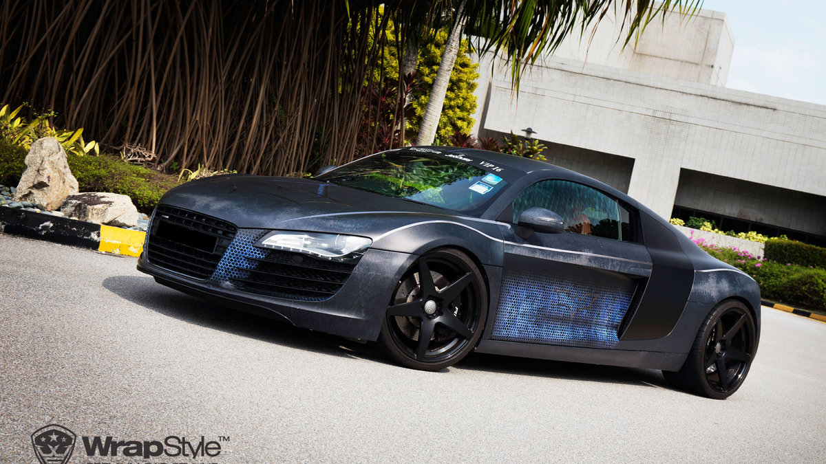 Audi R8 - Batman design - cover