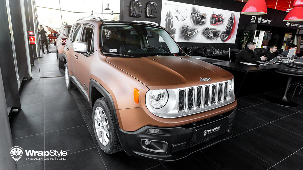 Jeep Renegade - Brown Matt - cover