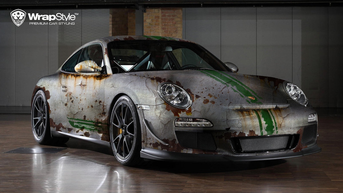 Porsche 911 - Rusty design - cover