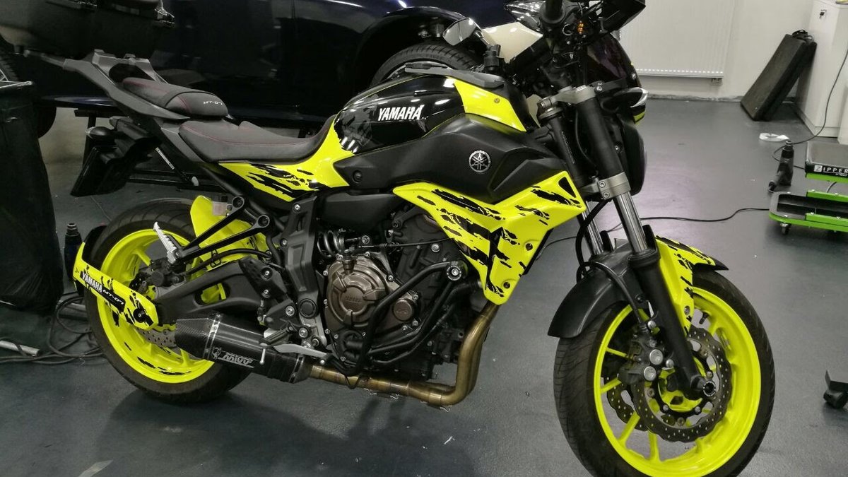 Kit déco CAMO Yamaha MT07 - Race Design