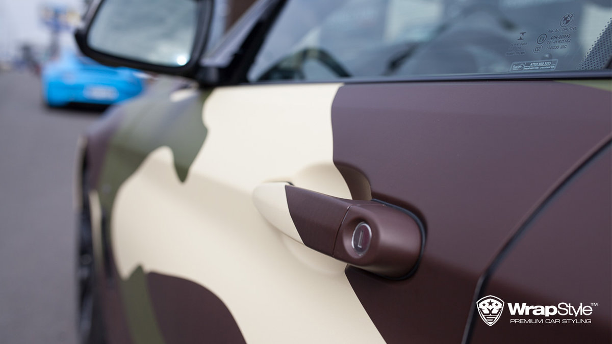 BMW 4 Grandcoupe - Camo design - cover