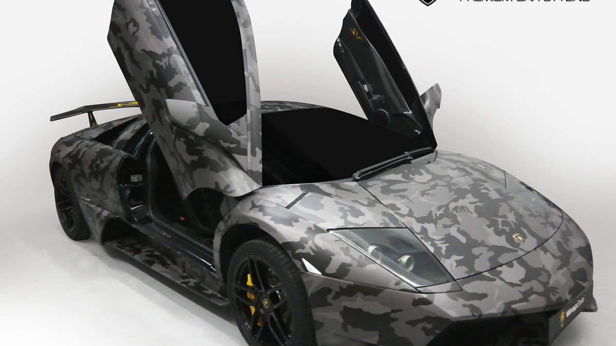 Lamborghini Gallardo - Camo design - cover