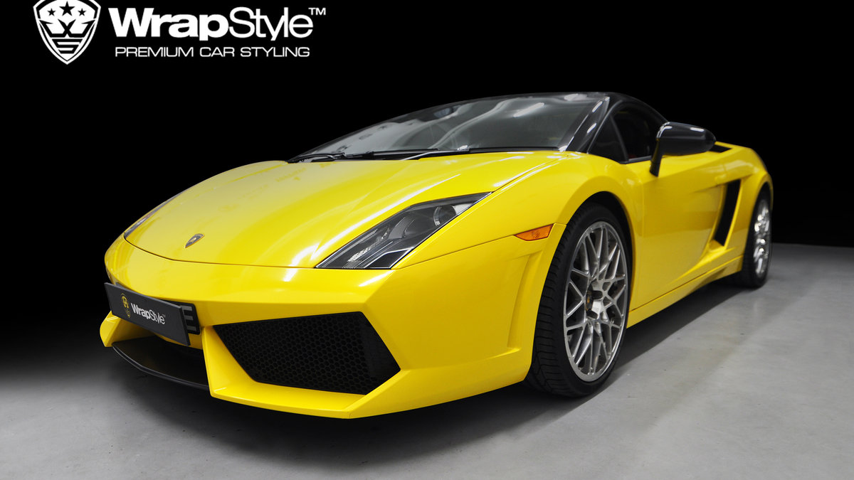 Lamborghini Gallardo - Yellow Gloss wrap - cover
