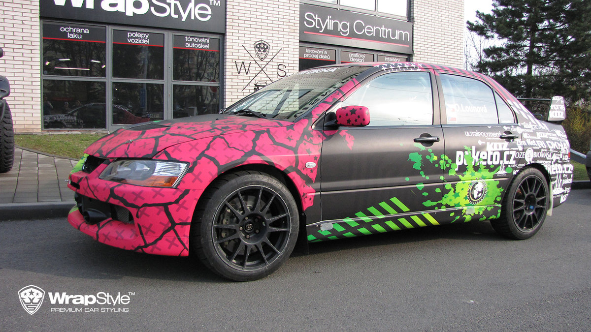 Mitsubishi Lancer EVO IX - Racing design - cover