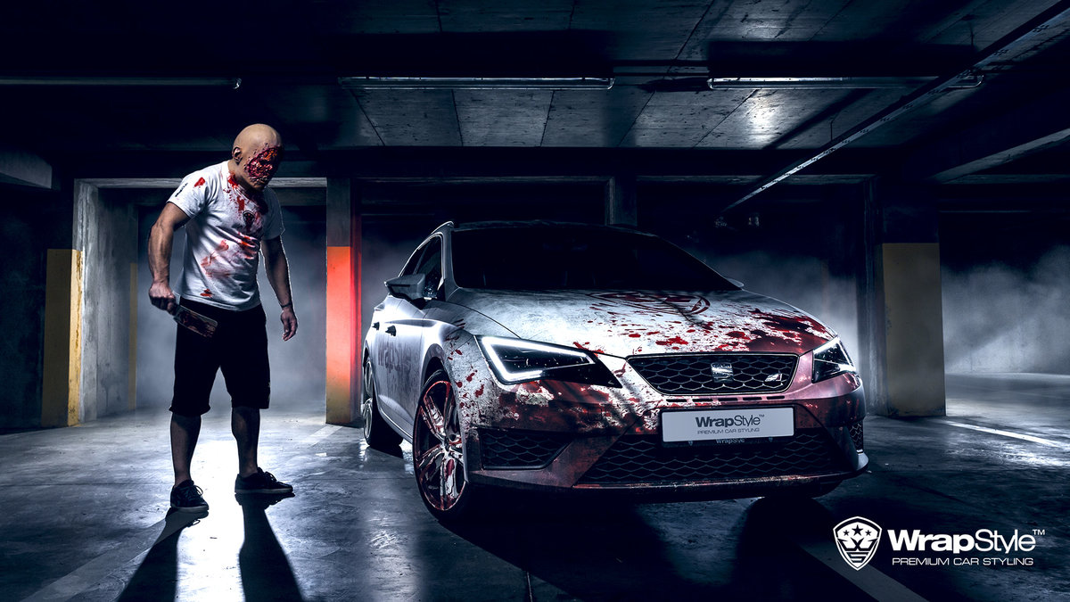 Seat Leon - Bloody design - cover