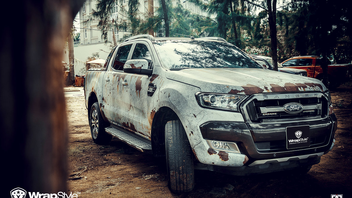 Ford Ranger - Rusty design - cover