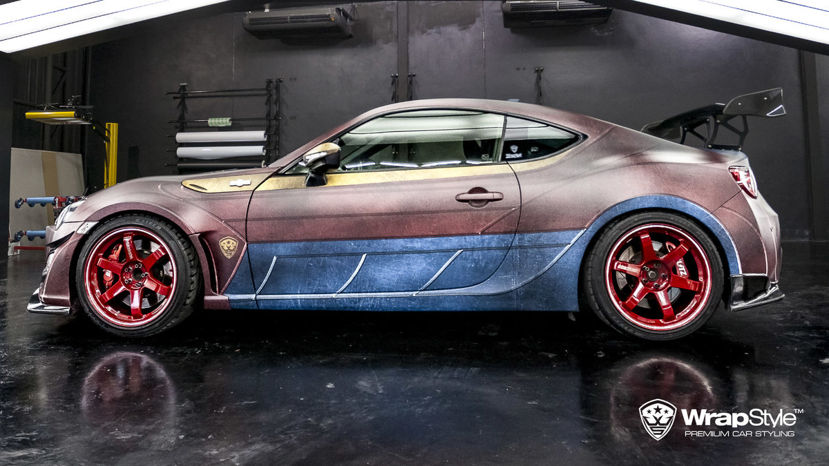 Toyota GT 86 - Wonder Women design - cover